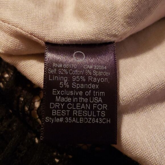 Anthropolgie's Moulinette Soeurs Myrna Lace Dress Black - Picture 11 of 13